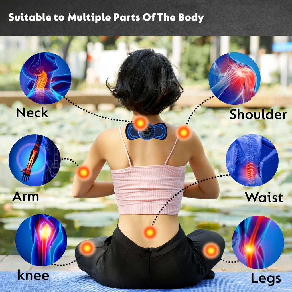 RelaxPulse™ Electric Foot Massager Pad with 8 Modes & 19 Intensity Levels