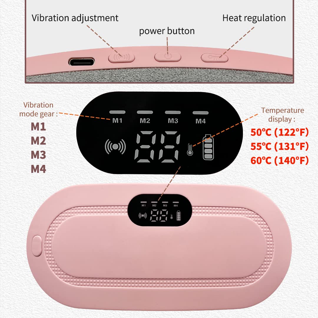 ComfortHeat Pro™ Electric Menstrual Heating Pad Period Cramp Massager