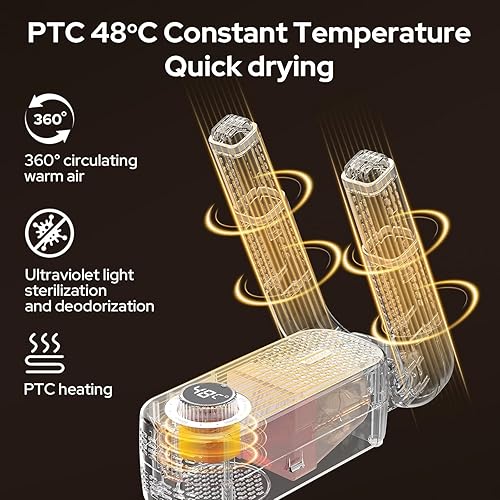 Dry Step Pro™ Electric Shoe Dryer & Deodorizer with UV Sterilization