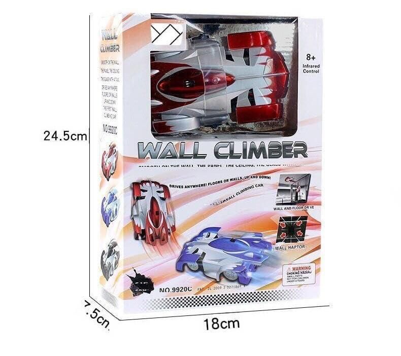 Gravity-Defying Wall Climbing RC Car – Remote Control Stunt Vehicle with USB Recharge (Anti-Gravity Toy Car for Kids)