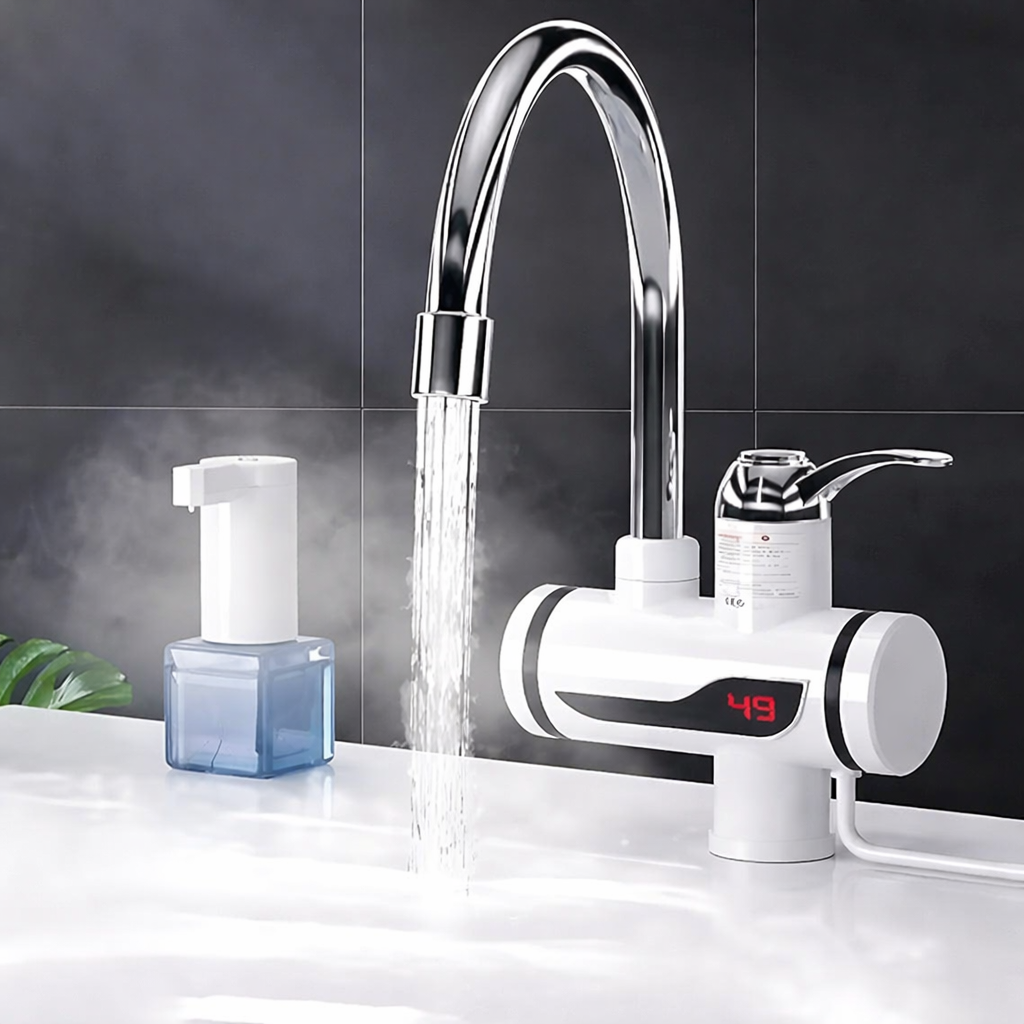 InstaHeat Pro™ Instant Electric Water Heating Faucet 3000W (LED Display)