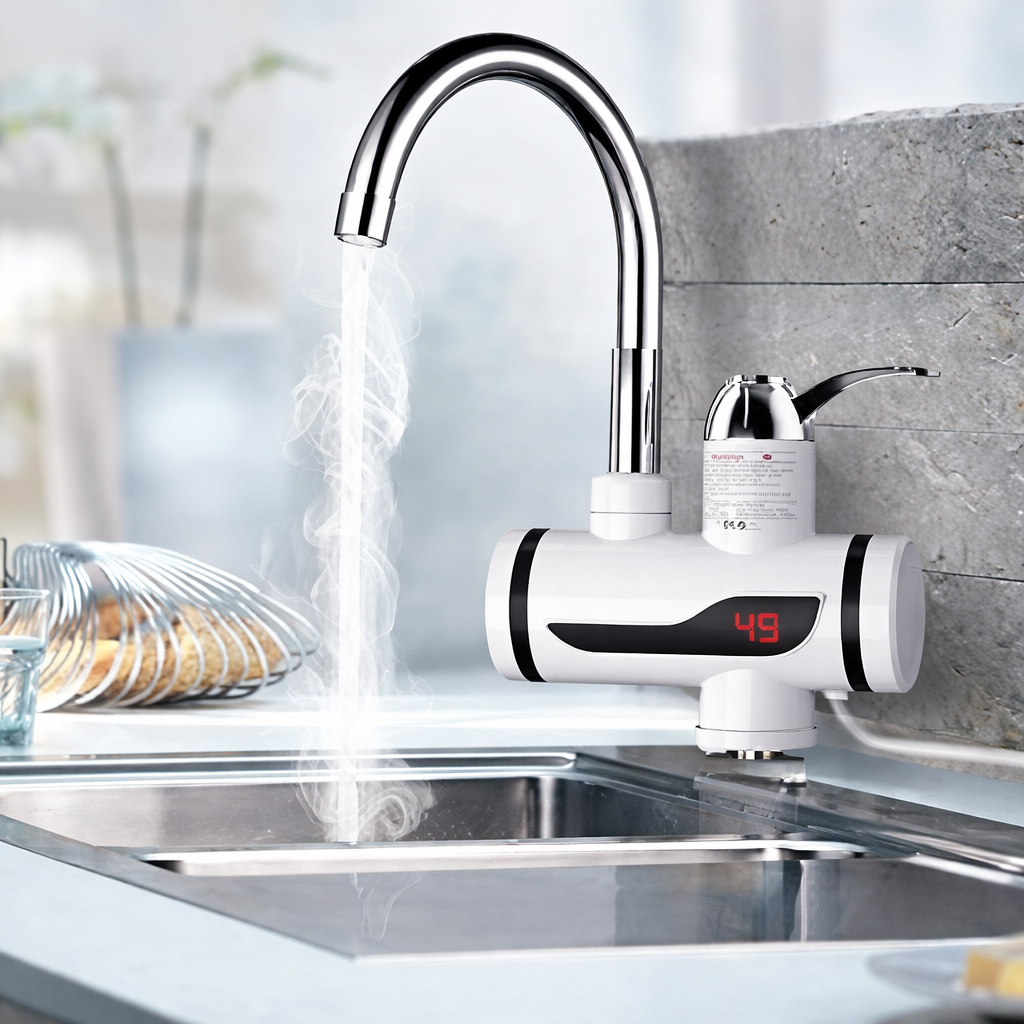 InstaHeat Pro™ Instant Electric Water Heating Faucet 3000W (LED Display)