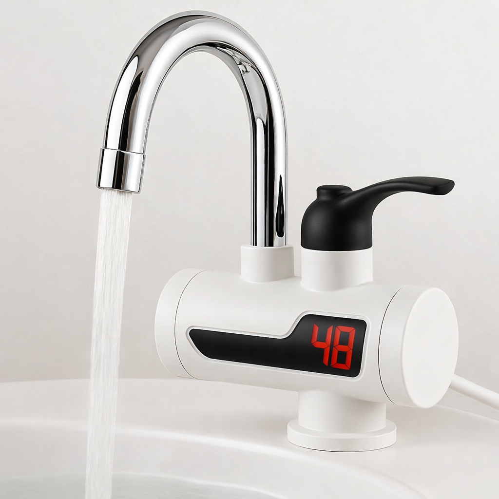 InstaHeat Pro™ Instant Electric Water Heating Faucet 3000W (LED Display)