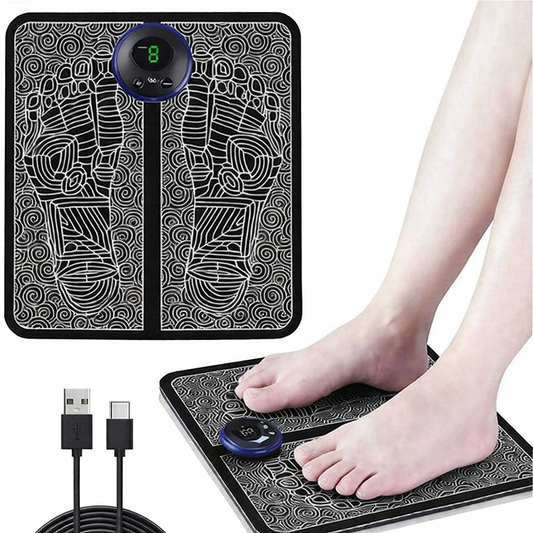 RelaxPulse™ Electric Foot Massager Pad with 8 Modes & 19 Intensity Levels