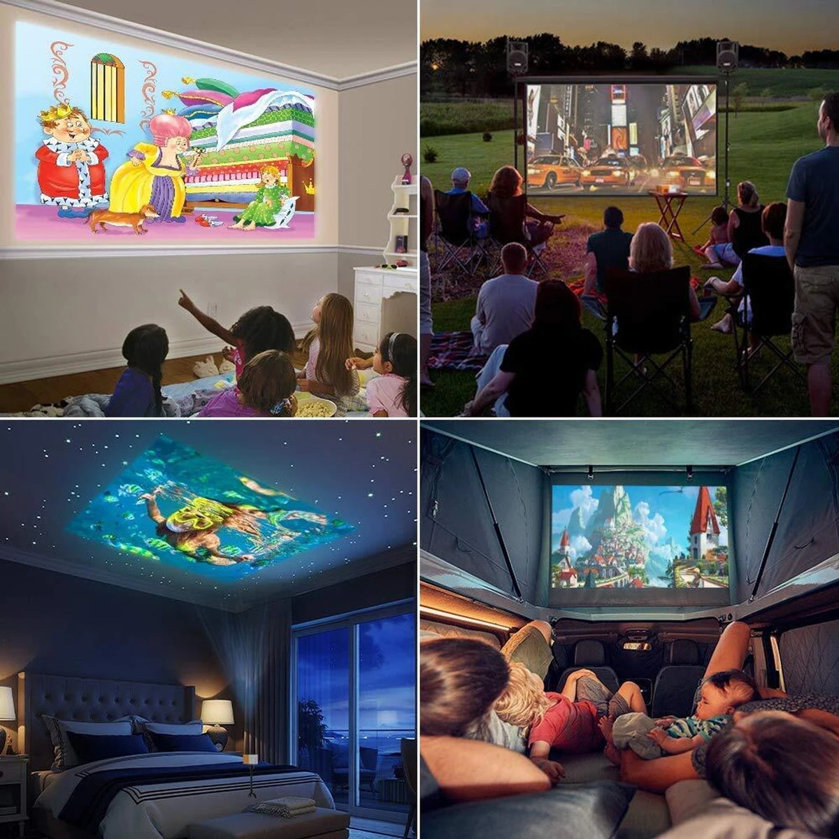Mini Home Theatre Projector